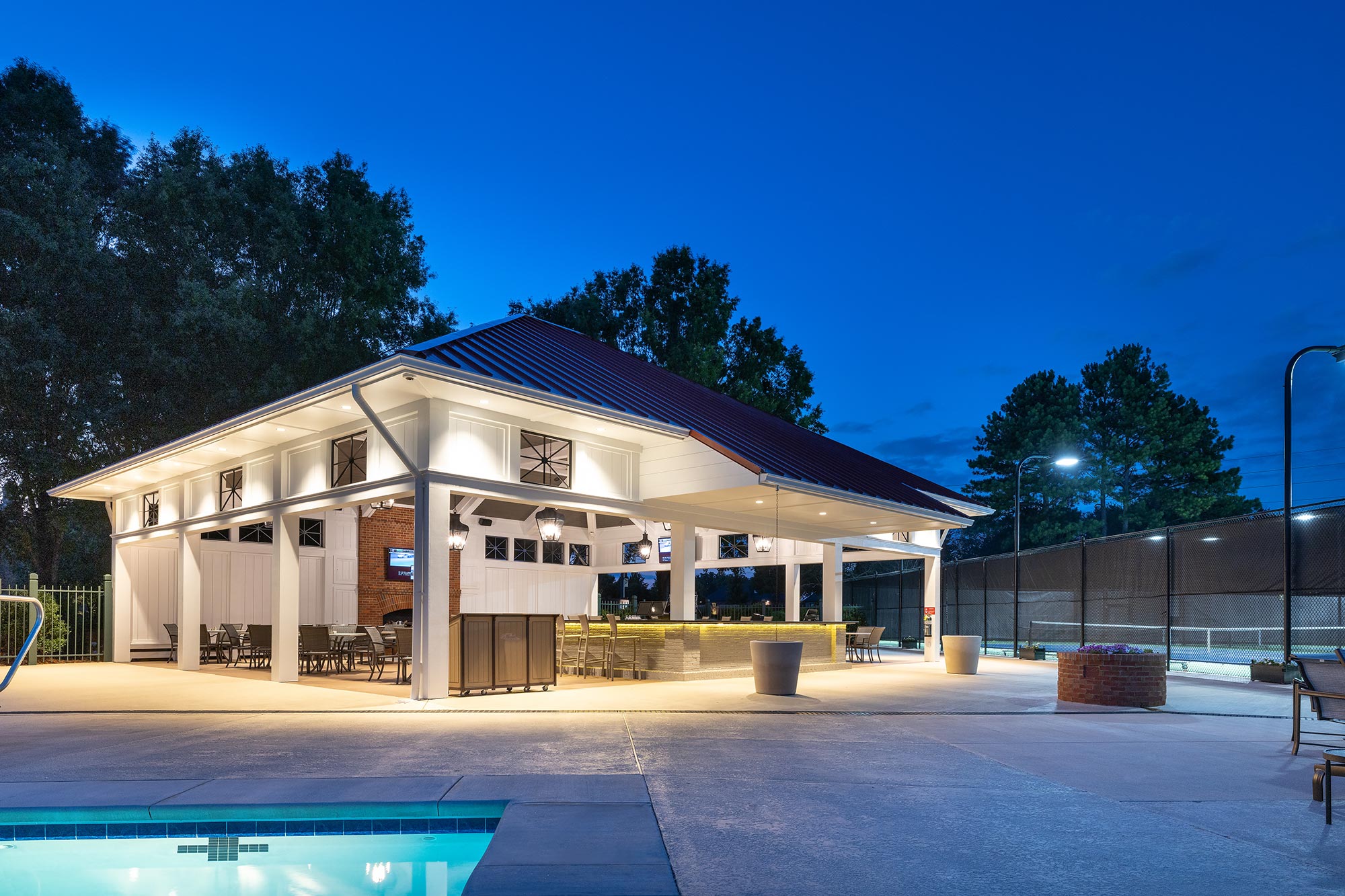 Marietta Country Club Tennis Pool Fitness Center PES Structural