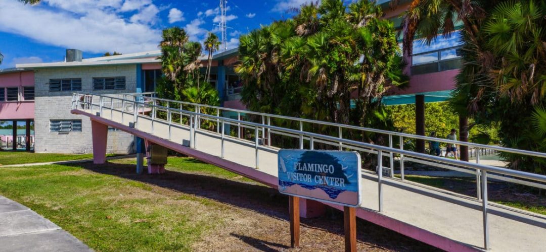 Flamingo Visitor Center in Everglades National Park in Florida, United States